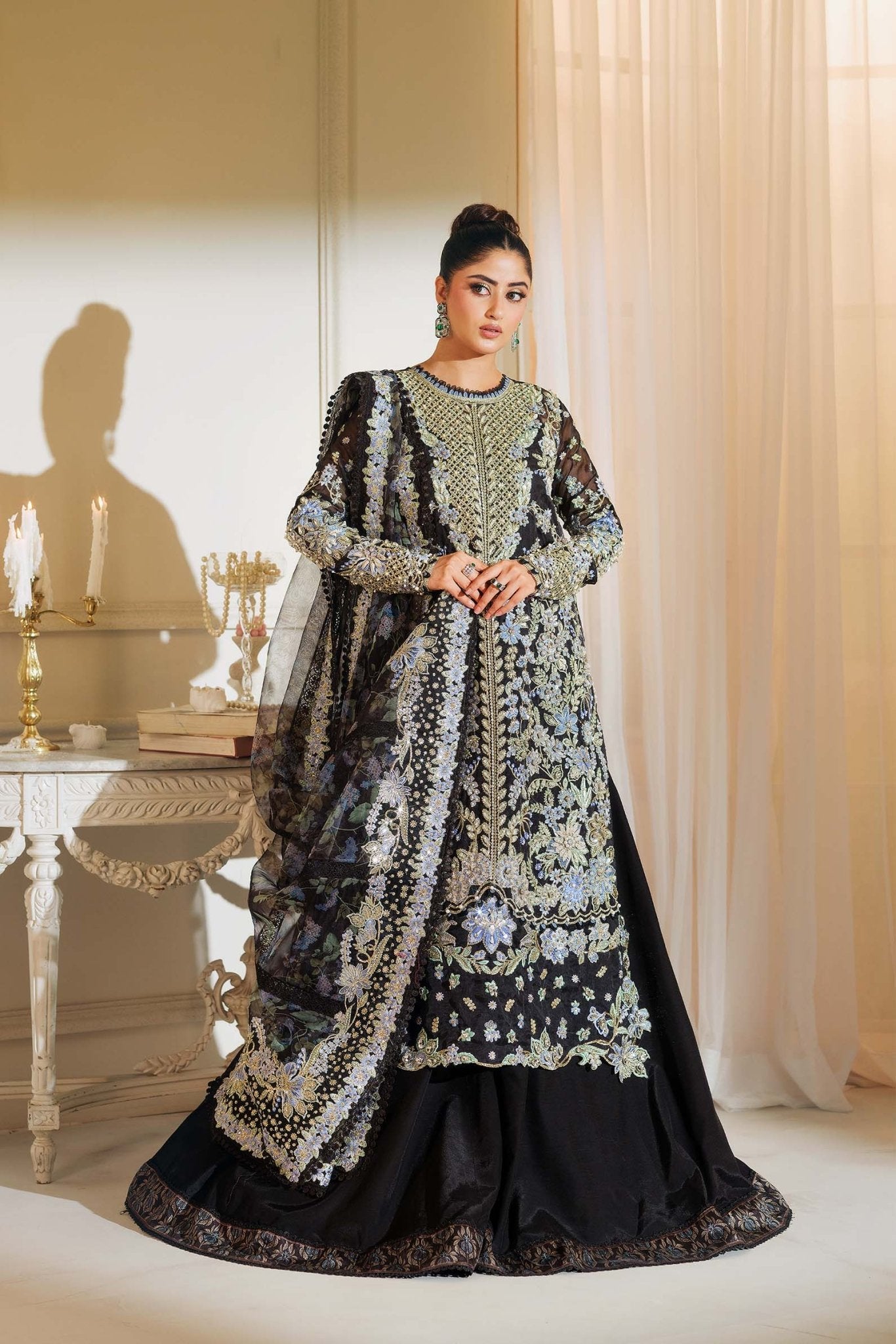 Maryam Hussain | Wedding Collection 25 |Hoor - Formal Dress - available at Maria Faisal in UK and USA.
