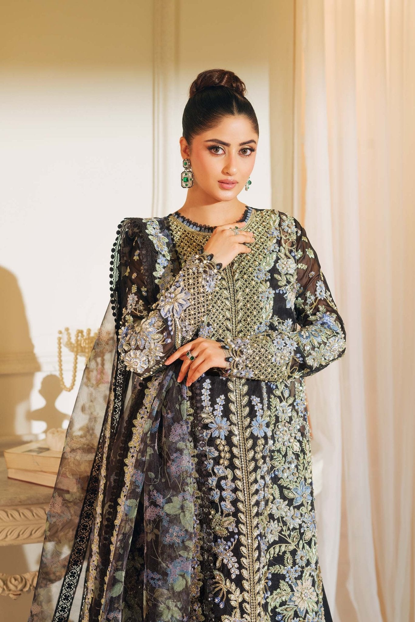 Maryam Hussain | Wedding Collection 25 |Hoor - Formal Dress - available at Maria Faisal in UK and USA.