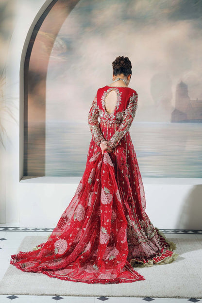 Maryam Hussain | Wedding Collection 25 | Ishq - Wedding Dress - available at Maria Faisal in UK and USA.