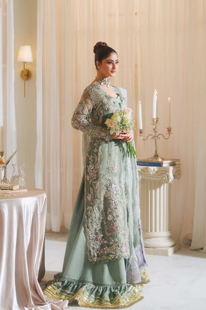 Maryam Hussain | Wedding Collection 25 | Janan - Wedding Dress - available at Maria Faisal in UK and USA.