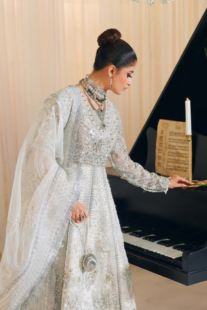 Maryam Hussain | Wedding Collection 25 | Jhil Mil - Wedding Dress - available at Maria Faisal in UK and USA.