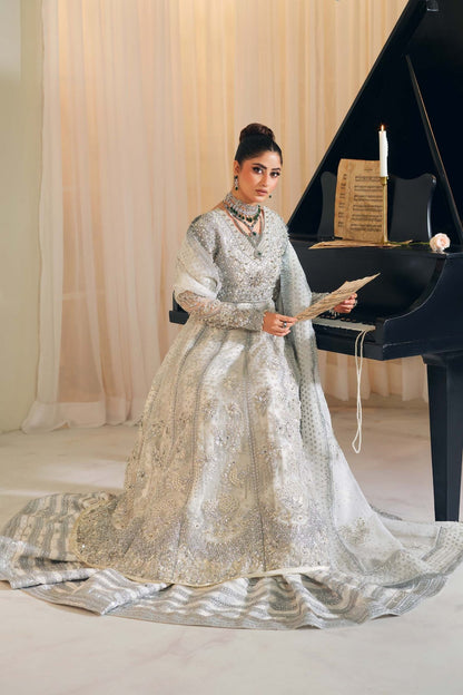 Maryam Hussain | Wedding Collection 25 | Jhil Mil - Wedding Dress - available at Maria Faisal in UK and USA.
