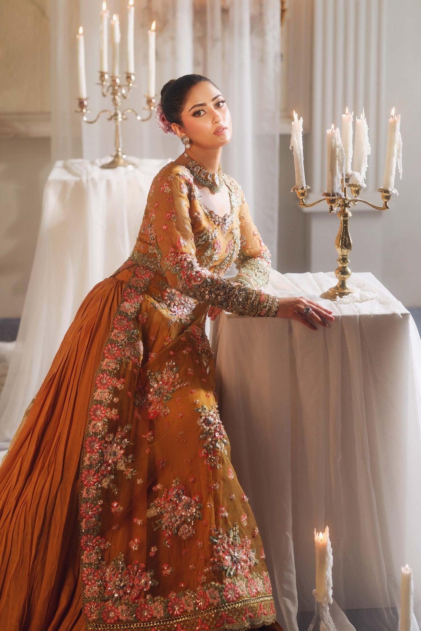 Maryam Hussain | Wedding Collection 25 | Kayser - Wedding Dress - available at Maria Faisal in UK and USA.