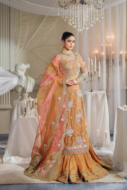 Maryam Hussain | Wedding Collection 25 | Kayser - Wedding Dress - available at Maria Faisal in UK and USA.