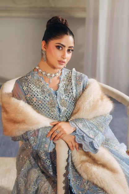 Maryam Hussain | Wedding Collection 25 | Zuri - Wedding Dress - available at Maria Faisal in UK and USA.