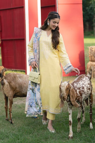 Maryum N Maria | Cosy Crew Winter Pret 25 | GULALI - MSS5768 - Casual Dress - available at Maria Faisal in UK and USA.