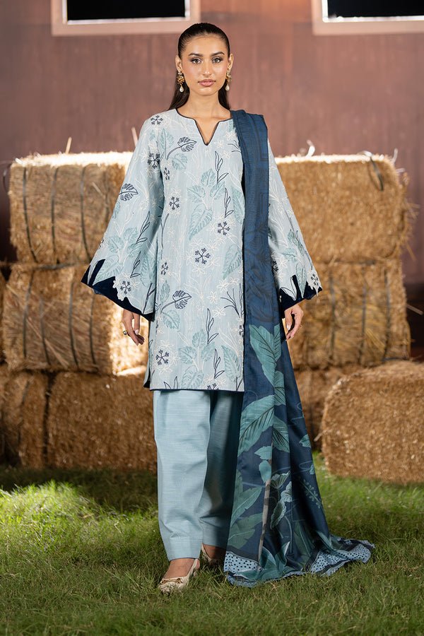 Maryum N Maria | Cosy Crew Winter Pret 25 | GULSHIRIN - MSS5762 - Casual Dress - available at Maria Faisal in UK and USA.