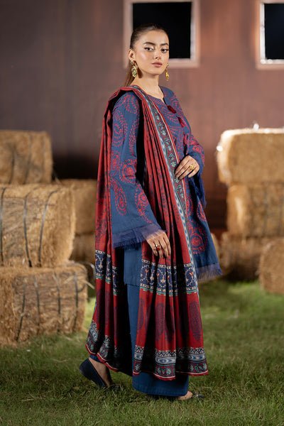 Maryum N Maria | Cosy Crew Winter Pret 25 | GULZAMAN - MSS5769 - Casual Dress - available at Maria Faisal in UK and USA.