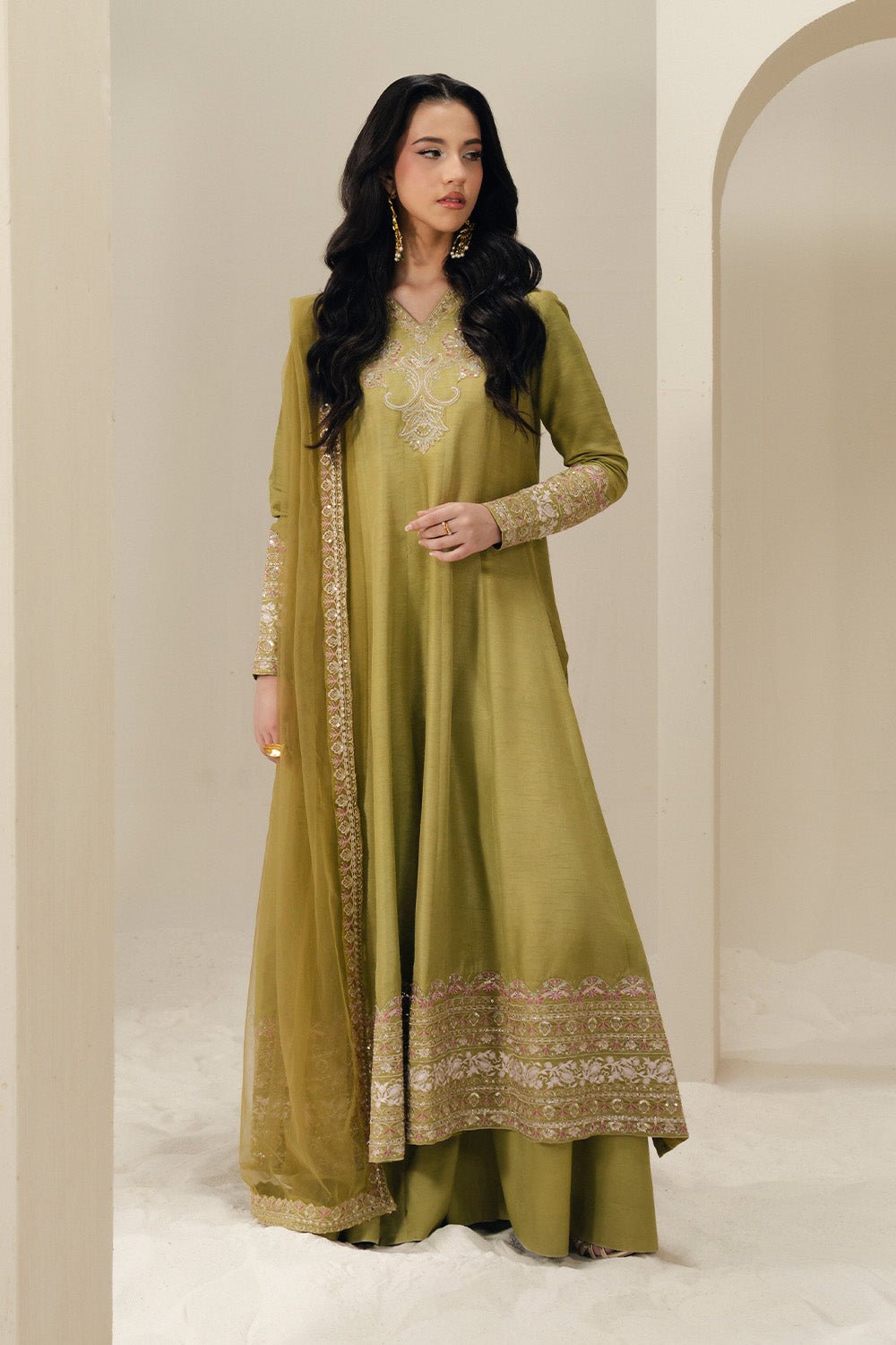 Maryum N Maria | Lyla Pret |VANYA - MS50378 - Formal Dress - available at Maria Faisal in UK and USA.