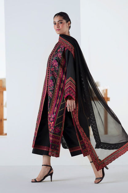 Maryum N Maria | Noore Winters 25 | 3 Piece Embroidered Khaddar PANRA - FSU5677 - Casual Dress - available at Maria Faisal in UK and USA.