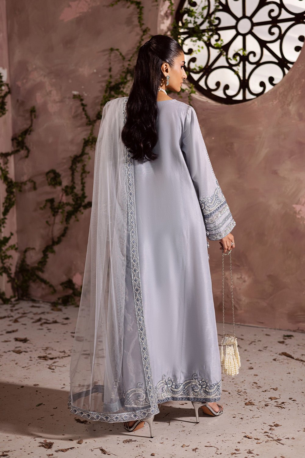 Maryum N Maria | Zarq Festive | ESHYA - MSS5844 - Casual Dress - available at Maria Faisal in UK and USA.