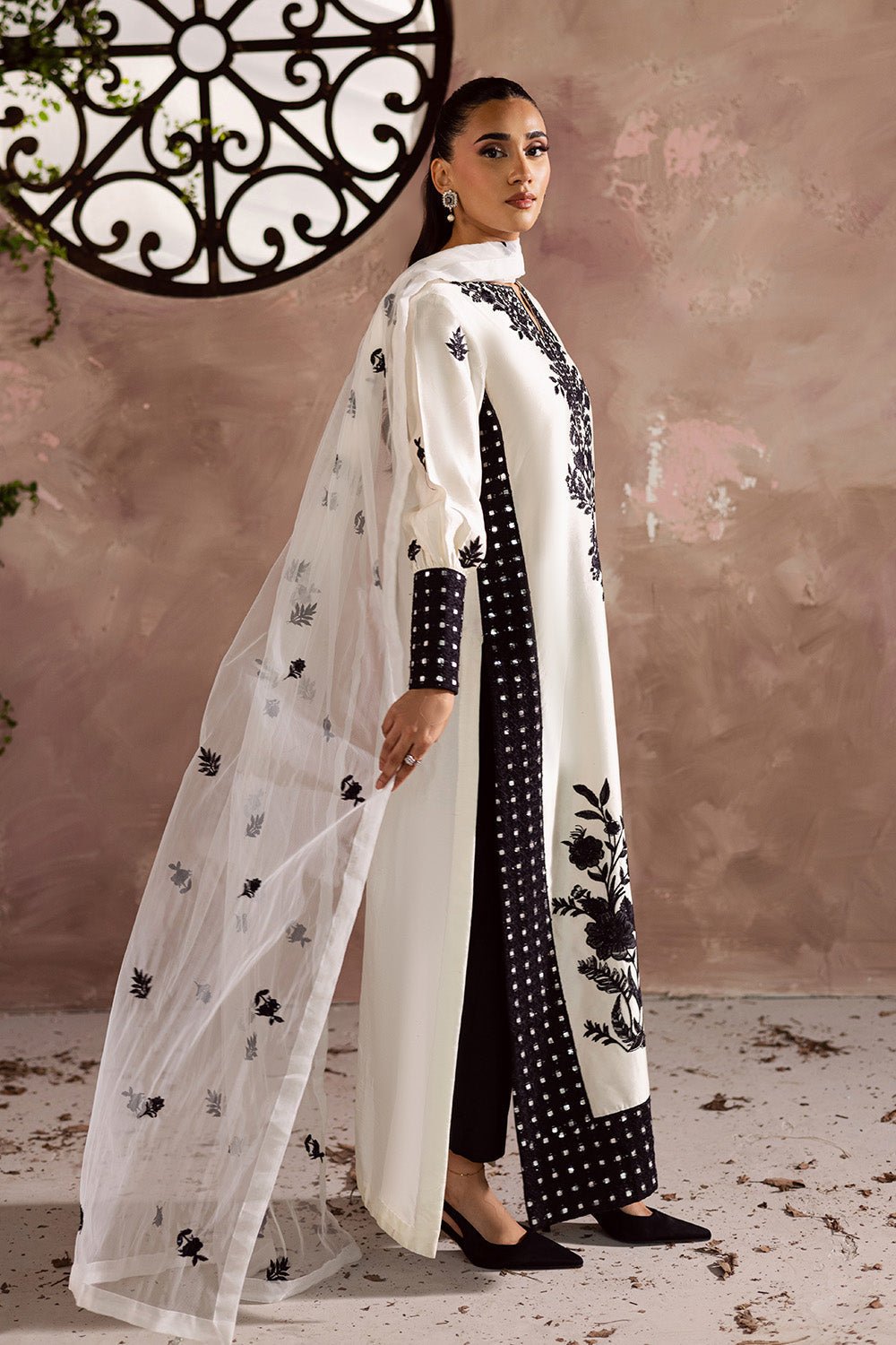 Maryum N Maria | Zarq Festive | SEPHORAA - MSS5838 - Casual Dress - available at Maria Faisal in UK and USA.