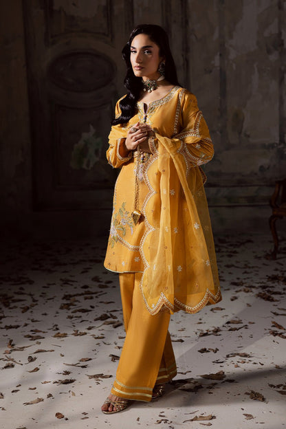 Maryum N Maria | Zarq Festive |VEECI - MSS5833 - Casual Dress - available at Maria Faisal in UK and USA.