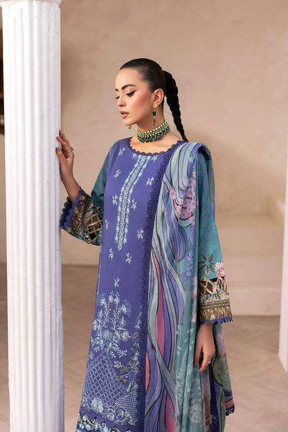 Ramsha | Mashaal Luxury Lawn | L-1412 by Maria Faisal - Registered Vendor of : Ramsha - type : Ladies Clothes - 100% original wedding dresses