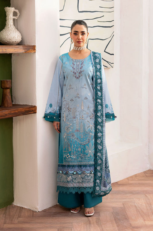 Ramsha | Mashaal Luxury Lawn |  L-1406 - Ladies Clothes - Maria Faisal