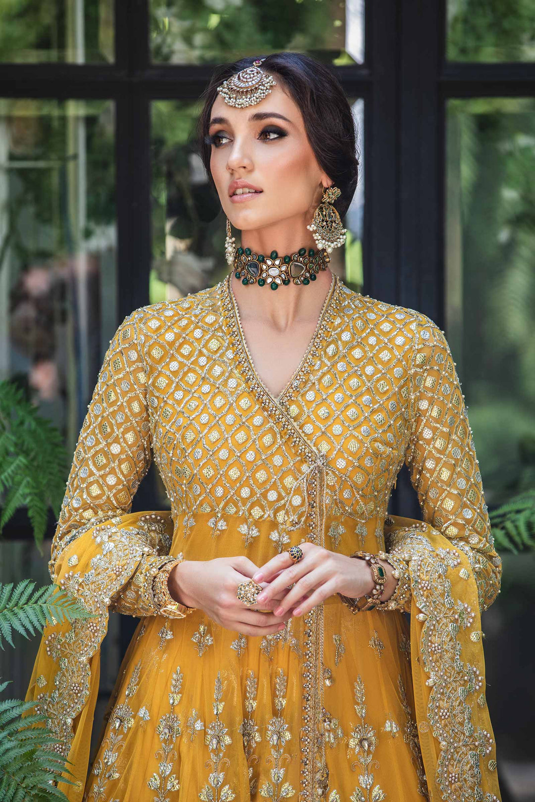 Maria B | Bridal Couture | Nura - Designer Dress with Intricate embroidery and embellishments. Shop elegent wedding dress at Maria Faisal.