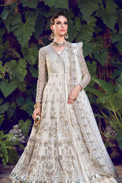Maria B | Bridal Couture | Iyla - Designer Dress with Intricate embroidery and embellishments. Shop elegent wedding dress at Maria Faisal.