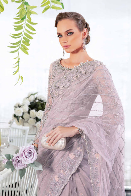 Maria B | Bridal Couture | Rozanne - Designer Dress with Intricate embroidery and embellishments. Shop elegent wedding dress at Maria Faisal.