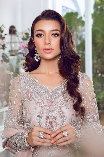 Maria B | Bridal Couture | Nyra - Designer Dress with Intricate embroidery and embellishments. Shop elegent wedding dress at Maria Faisal.