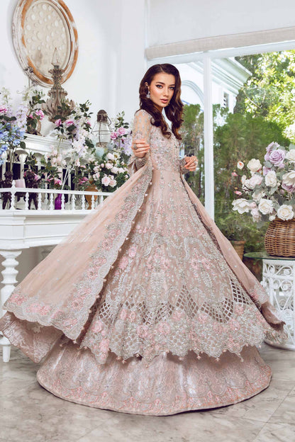 Maria B | Bridal Couture | Nyra - Designer Dress with Intricate embroidery and embellishments. Shop elegent wedding dress at Maria Faisal.