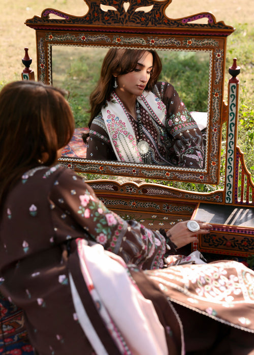 Sadaf Fawad Khan | Winter 25 |  Mehroz - Casual Dress - available at Maria Faisal in UK and USA.