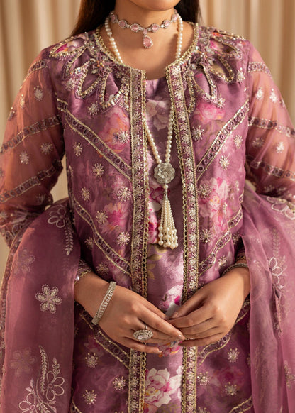 Maryum N Maria | Vasl Pret | UN-08 - LAVENDER - Formal Dress - available at Maria Faisal in UK and USA.