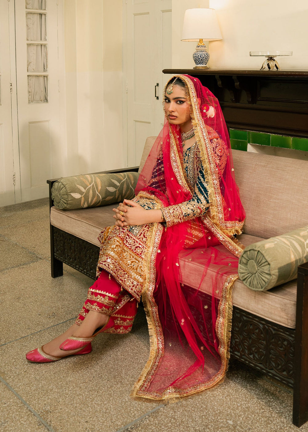 Haseens | Nawabzadi Formals |  Suroori - Dress - available at Maria Faisal in UK and USA.