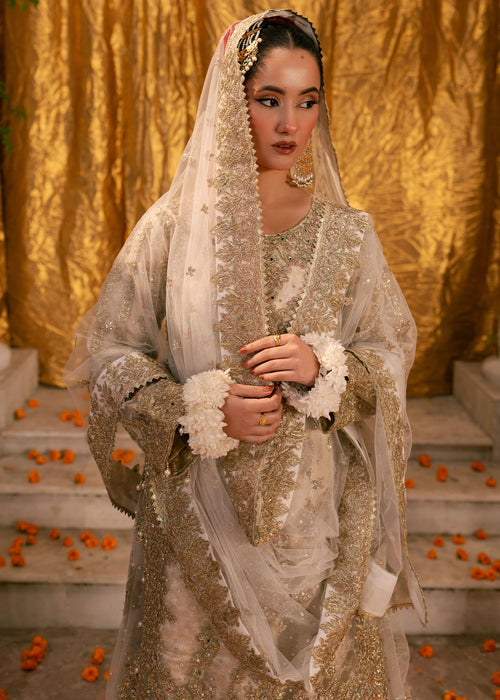 Haseens | Gehna Formals | Sona - Dress - available at Maria Faisal in UK and USA.