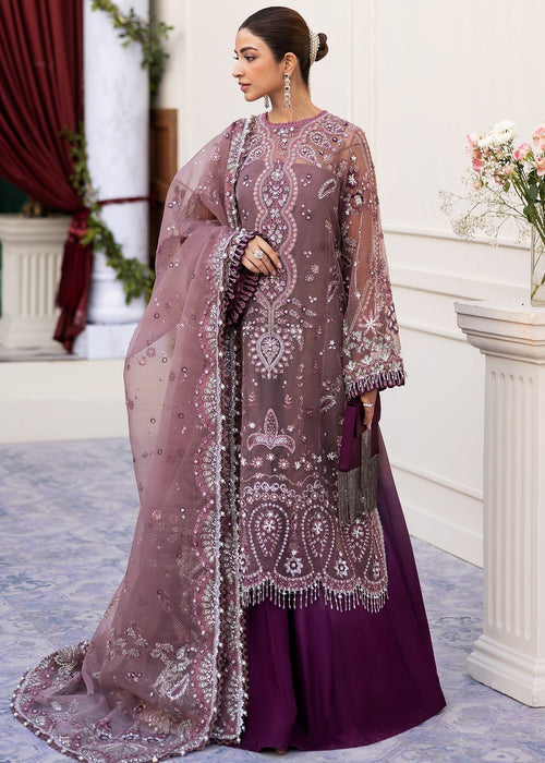 Sadaf Fawad Khan | Wedding Festive 25 | Wistful Mauve - Casual Dress - available at Maria Faisal in UK and USA.