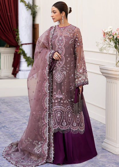 Sadaf Fawad Khan | Wedding Festive 25 | Wistful Mauve - Casual Dress - available at Maria Faisal in UK and USA.