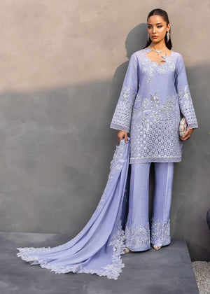 Saira Shakira | Nureh Luxe | Moon Petal - Luxury Dress - available at Maria Faisal in UK and USA.