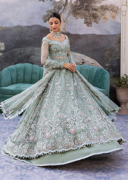 Sadaf Fawad Khan | Wedding Festive 25 | Seafoam - Casual Dress - available at Maria Faisal in UK and USA.
