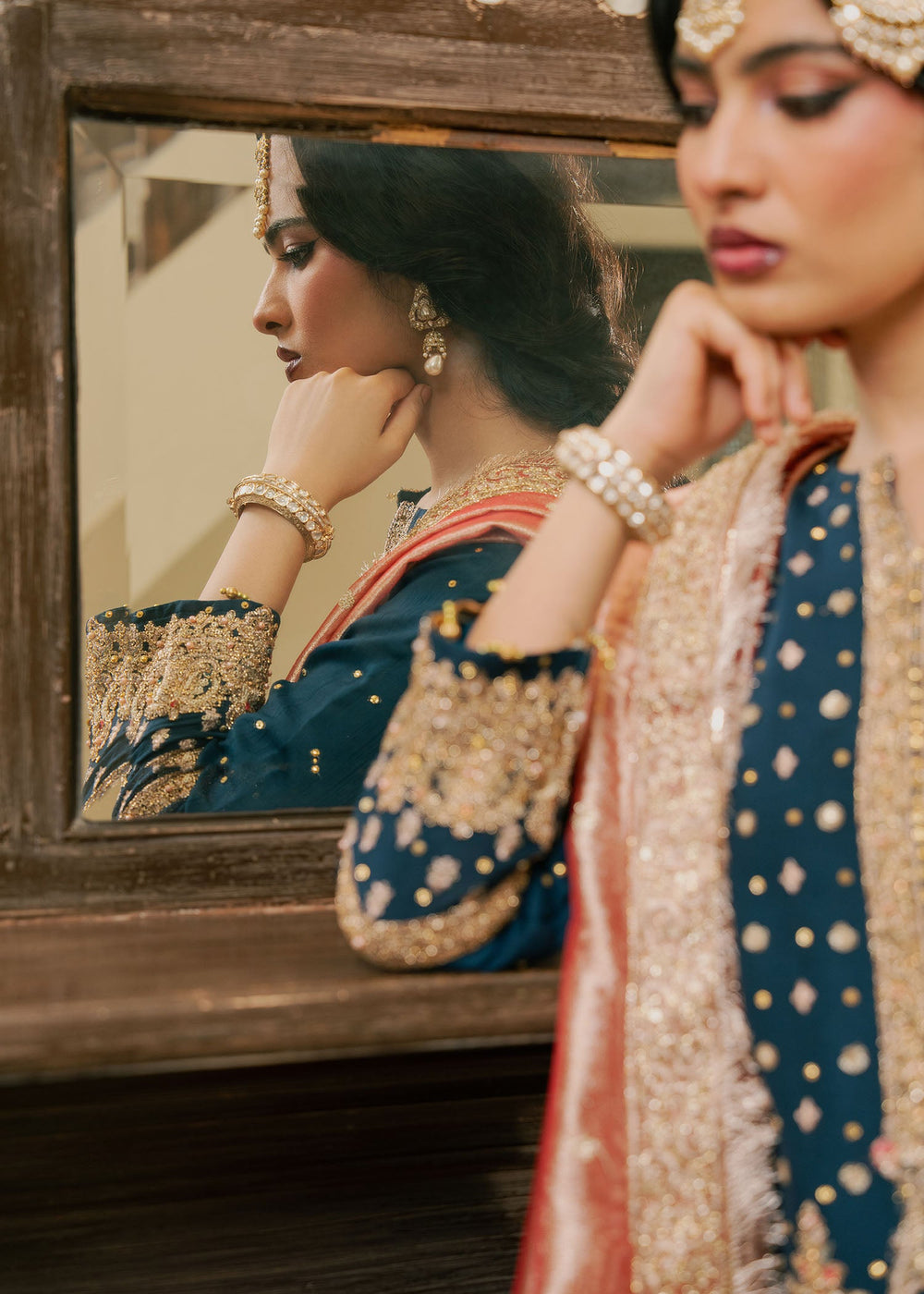 Haseens | Nawabzadi Formals | Mahin�b - Dress - available at Maria Faisal in UK and USA.