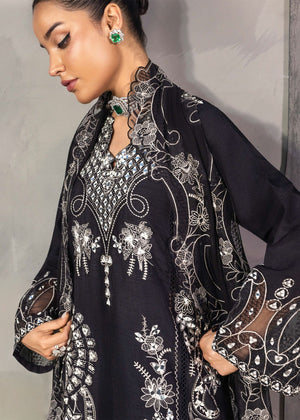 Saira Shakira | Nureh Luxe | Dahlia Noir - Luxury Dress - available at Maria Faisal in UK and USA.