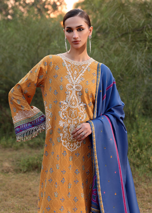 Sadaf Fawad Khan | Winter 25 | Gul Bahar - Casual Dress - available at Maria Faisal in UK and USA.