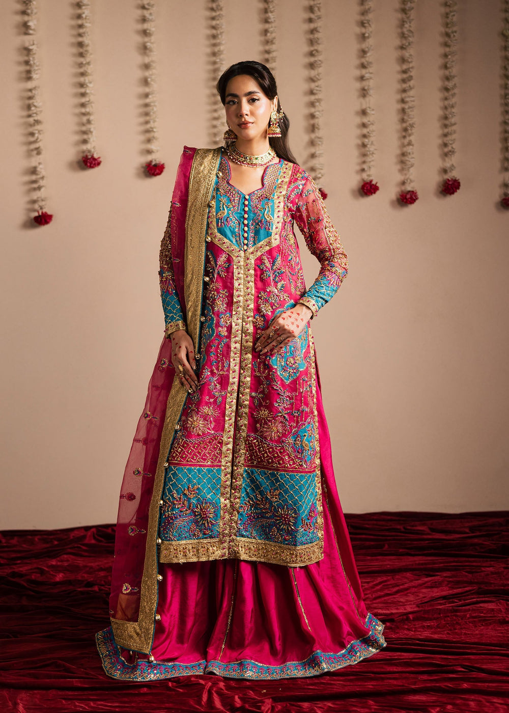 Maria Osama Khan | Jhil Mil Wedding Festive | Gulaboo - Maria Osama - Ladies Clothes - Maria Faisal