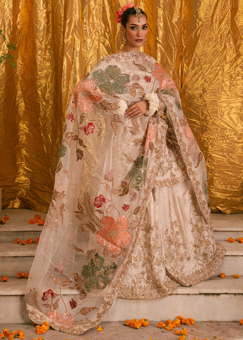 Haseens | Gehna Formals | Durr - Dress - available at Maria Faisal in UK and USA.
