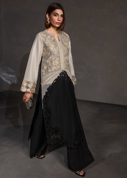 Saira Shakira | Zarae Luxury Pret | Luxe - Dress - available at Maria Faisal in UK and USA.