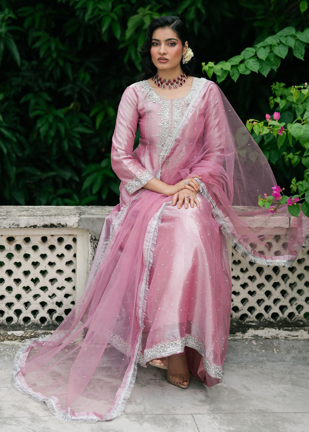 Haseens | Nawabzadi Formals |  Nafees - Dress - available at Maria Faisal in UK and USA.