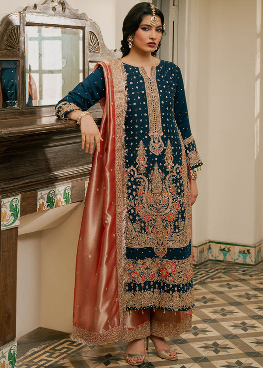 Haseens | Nawabzadi Formals | Mahin�b - Dress - available at Maria Faisal in UK and USA.