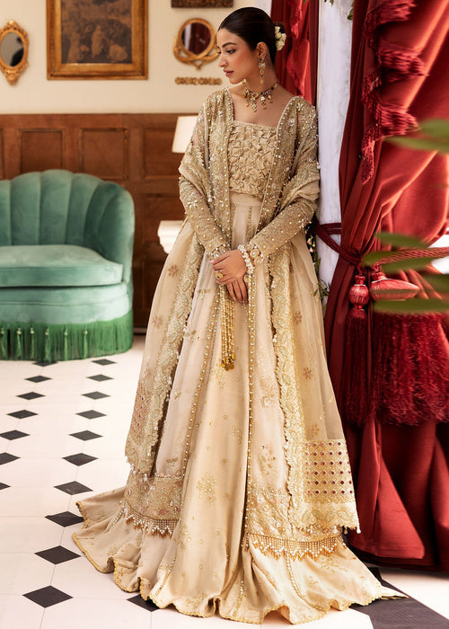 Sadaf Fawad Khan | Wedding Festive 25 | Ivory Celeste - Casual Dress - available at Maria Faisal in UK and USA.