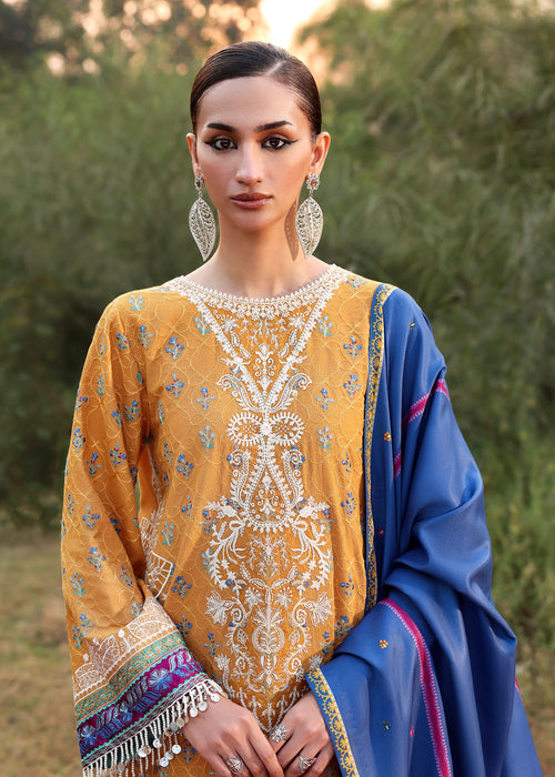 Sadaf Fawad Khan | Winter 25 | Gul Bahar - Casual Dress - available at Maria Faisal in UK and USA.
