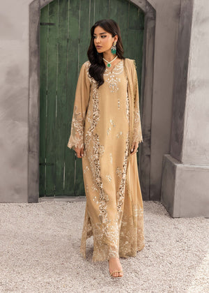 Saira Shakira | Nureh Luxe | Mist Rose - Luxury Dress - available at Maria Faisal in UK and USA.