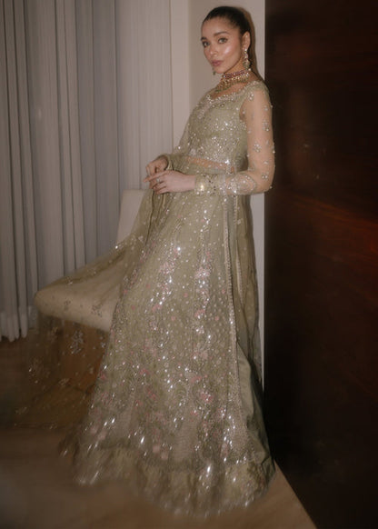Sadaf Fawad Khan | Wedding Festive 25 | Seafoam - Casual Dress - available at Maria Faisal in UK and USA.