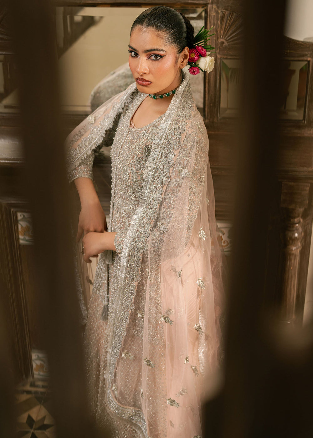 Haseens | Nawabzadi Formals |  Mehves - Dress - available at Maria Faisal in UK and USA.