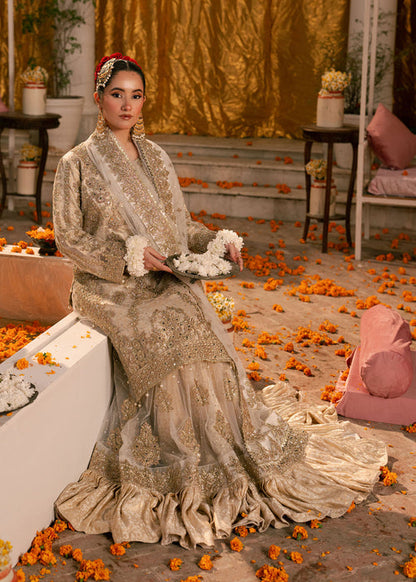 Haseens | Gehna Formals | Sona - Dress - available at Maria Faisal in UK and USA.