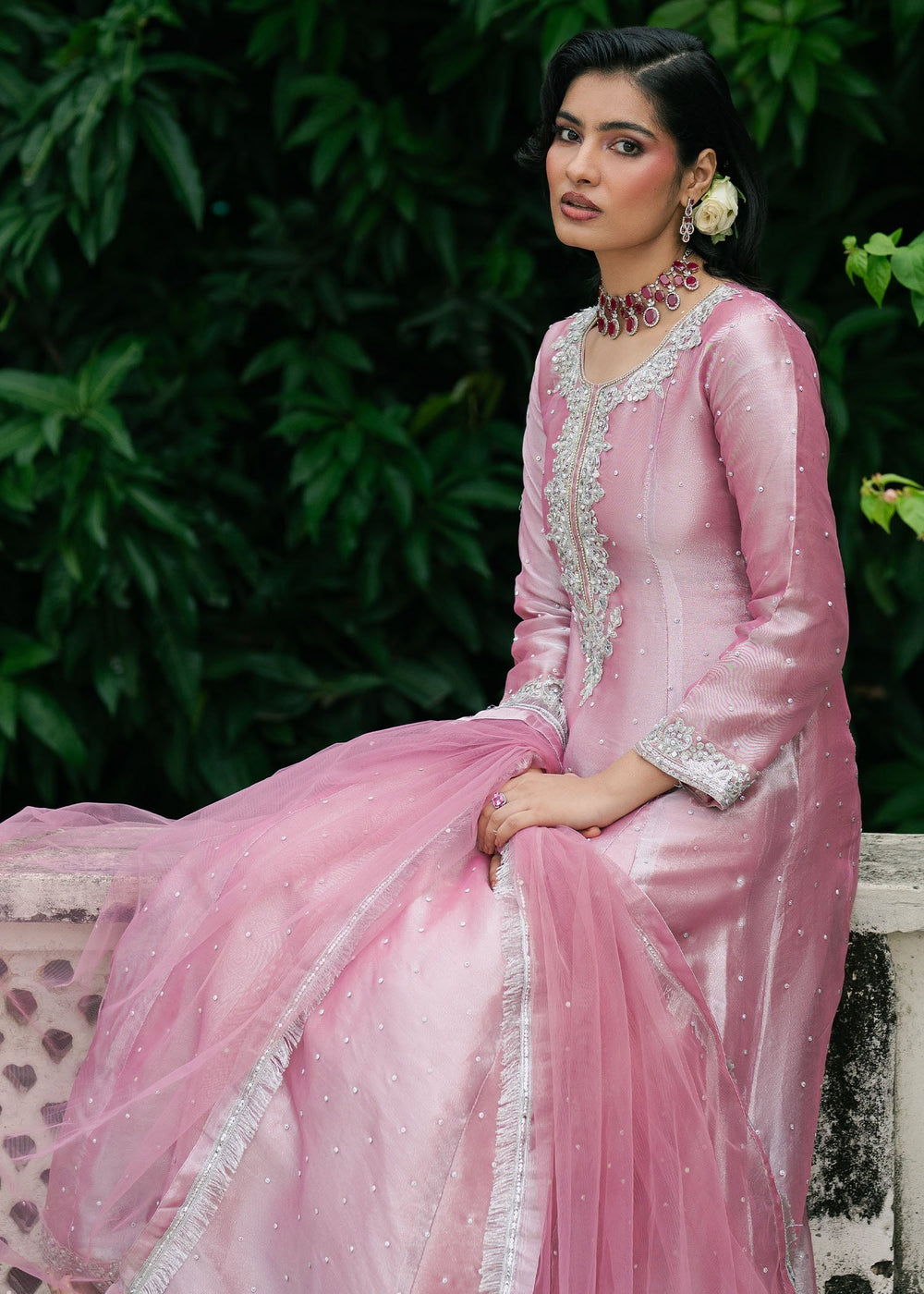 Haseens | Nawabzadi Formals |  Nafees - Dress - available at Maria Faisal in UK and USA.