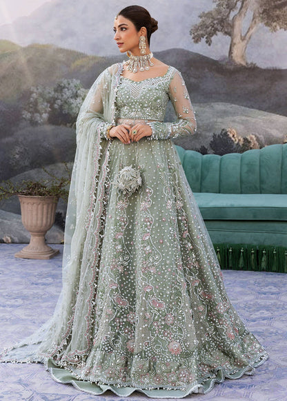 Sadaf Fawad Khan | Wedding Festive 25 | Seafoam - Casual Dress - available at Maria Faisal in UK and USA.