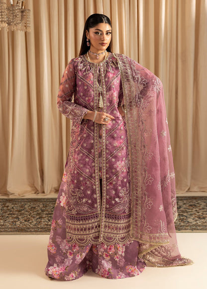 Maryum N Maria | Vasl Pret | UN-08 - LAVENDER - Formal Dress - available at Maria Faisal in UK and USA.