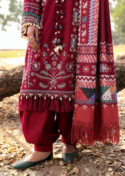 Sadaf Fawad Khan | Winter 25 |  Mehrunisa - Casual Dress - available at Maria Faisal in UK and USA.
